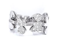 Anello Le Bebé Donna in Oro bianco Diamante 0.12 Ct LBB088-10 - LBB088-13
